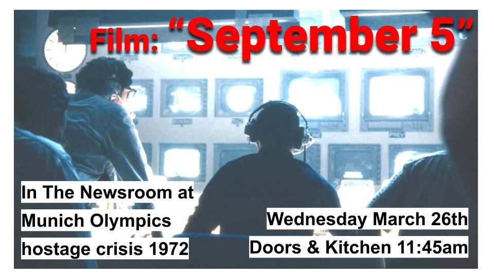 FILM - SEPTEMBER 5