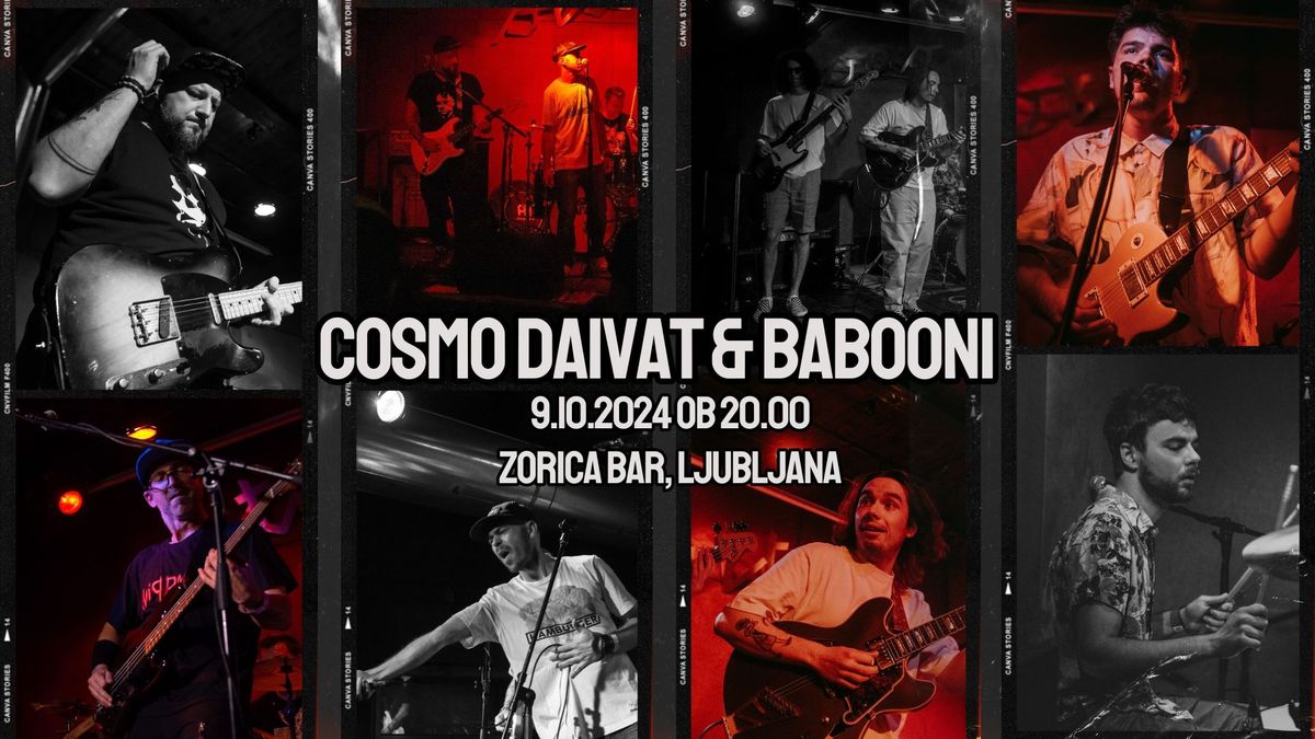 COSMO DAIVAT & BABOONI II 9.10.2024 II Zorica