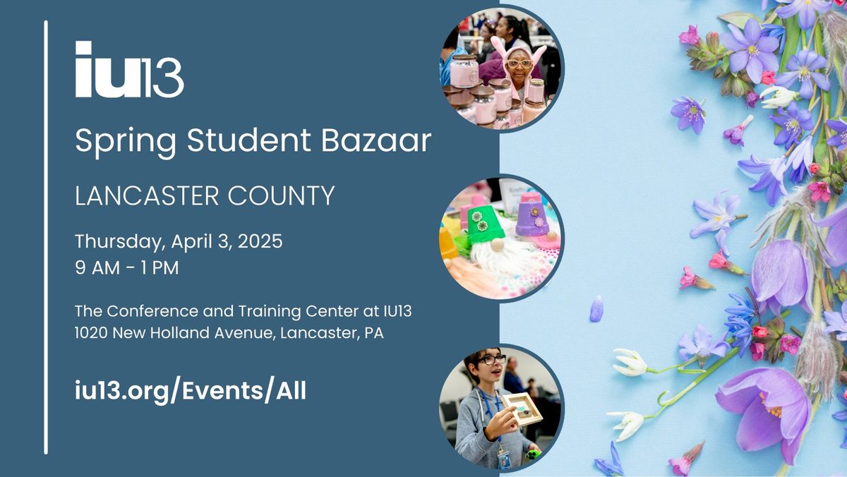 Spring Student Bazaar (Lancaster County)