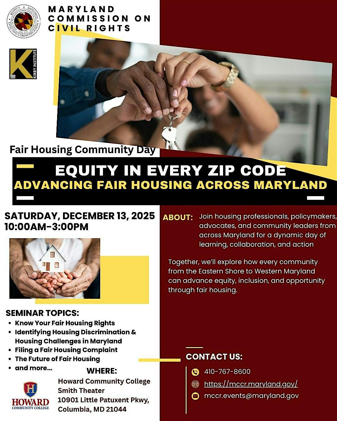 Maryland Fair Housing Symposium 2025 Community Day