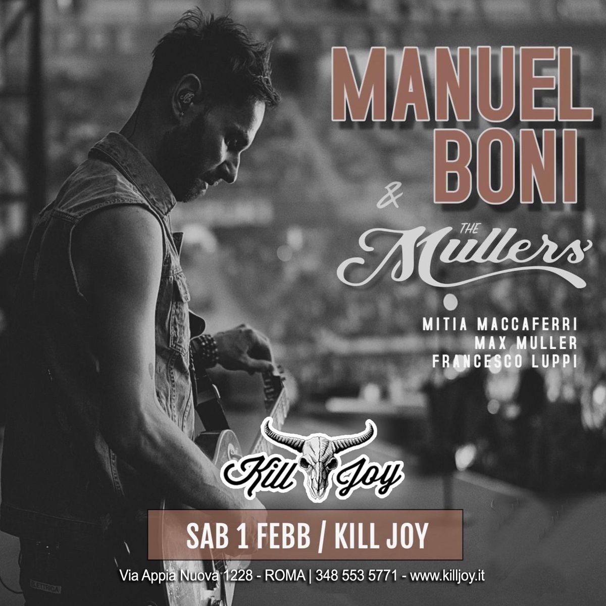 Manuel Boni & The Mullers live @ K*ll JOY