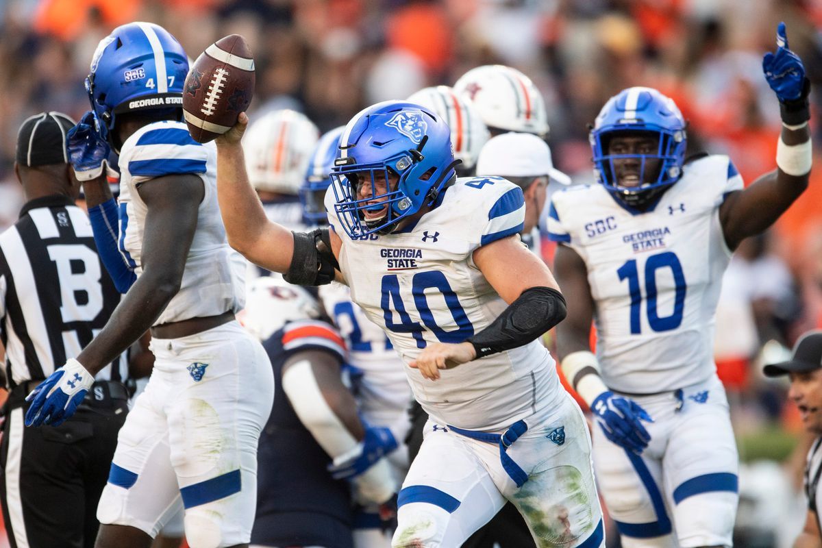 Georgia State Panthers at Texas State Bobcats Football