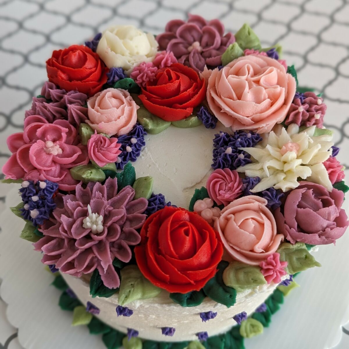 Buttercream Floral Cake Decorating Class