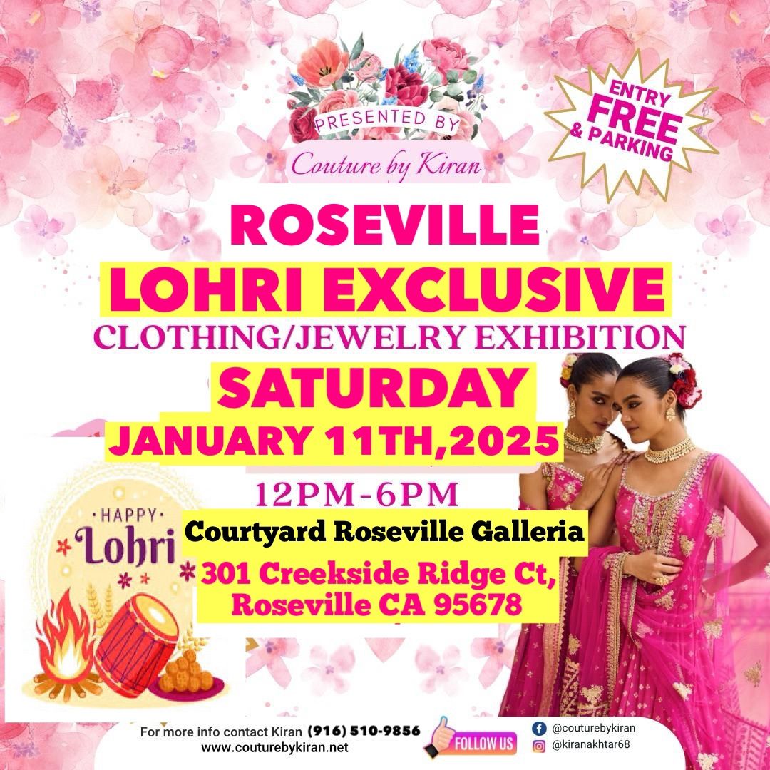 Roseville Lohri Exclusive Clothing\/Jewelry Exhibition 