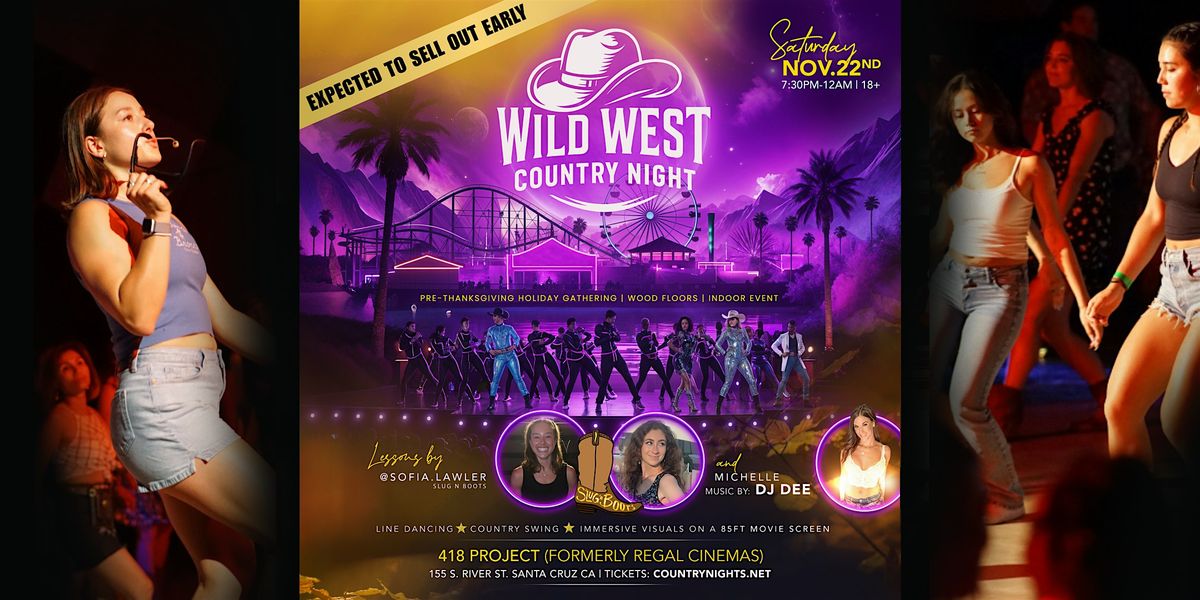 WILD WEST COUNTRY NIGHT W\/DJ DEE