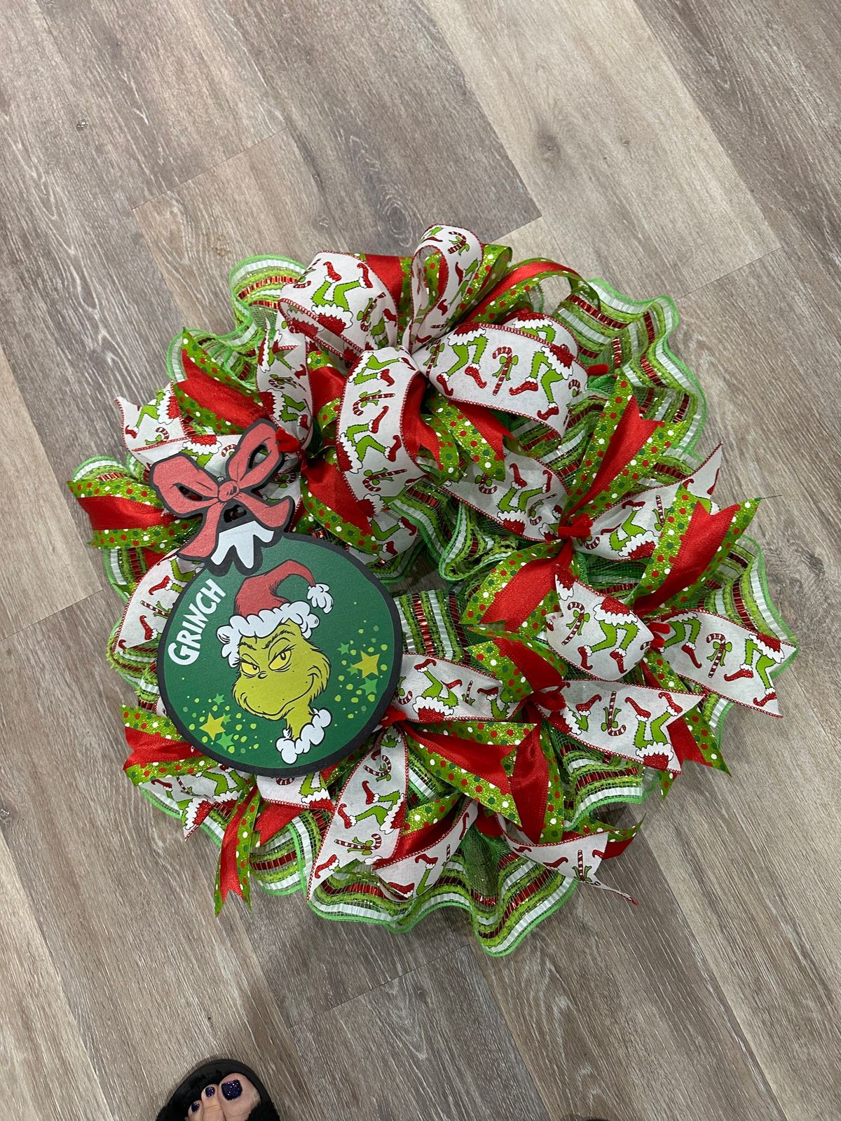 Grinch Wreath Class