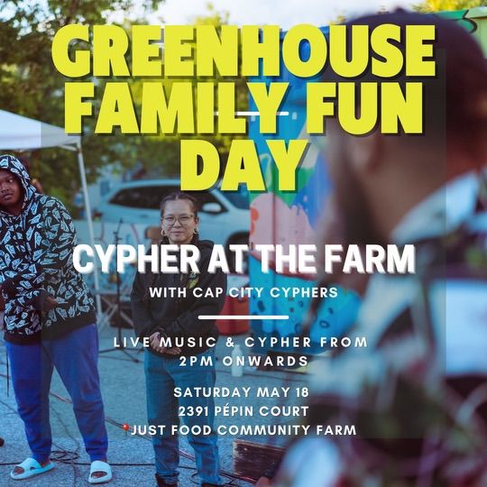 CYPHER at Family Fun Day on the farm with Urban Fresh Produce