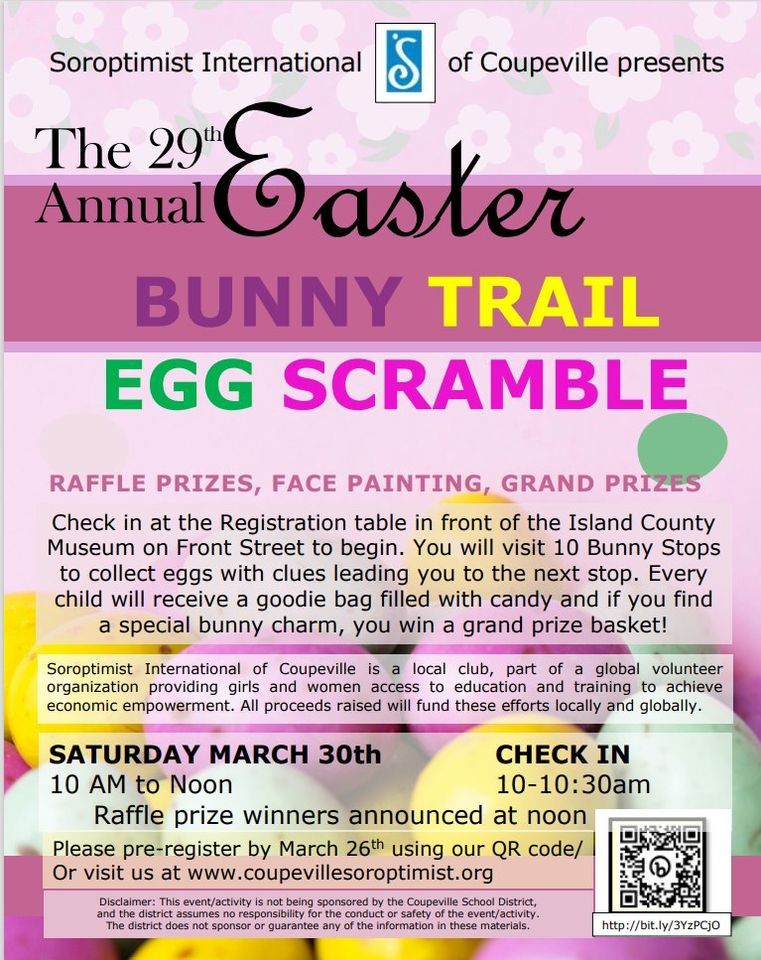 Easter Bunny Trail Egg Scramble