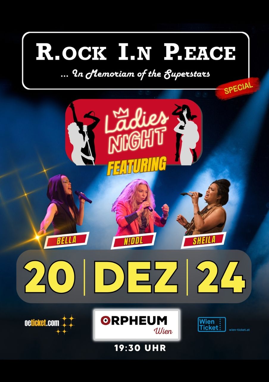 R.ock I.n P.eace - LADIES NIGHT - Orpheum Wien