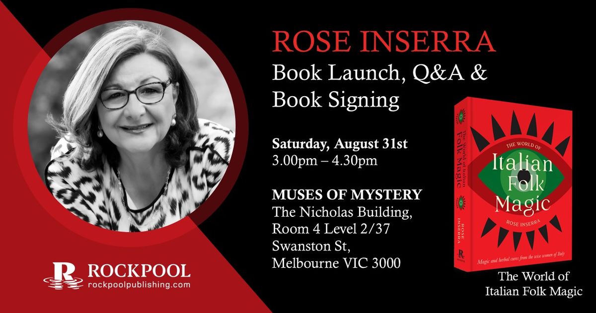 Rose Inserra - BOOK LAUNCH, Q&A & Book Signing