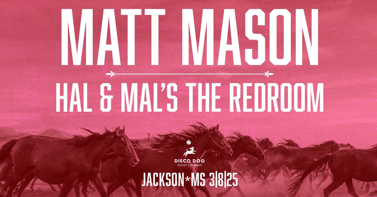 Matt Mason @ Hal & Mal's Red Room - Jackson, MS