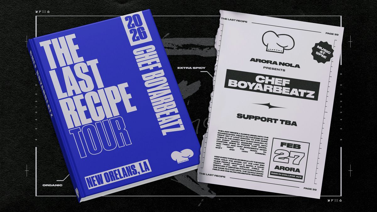 CHEF BOYARBEATZ: THE LAST RECIPE TOUR