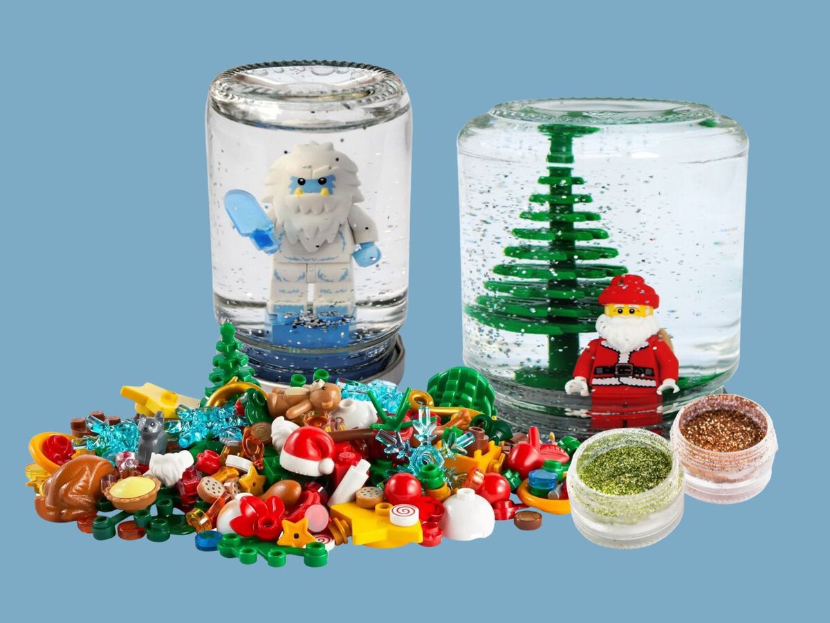 DIY Snow Globes - with Lego Figures! (7 - 14 years) | Summer Holiday Workshop