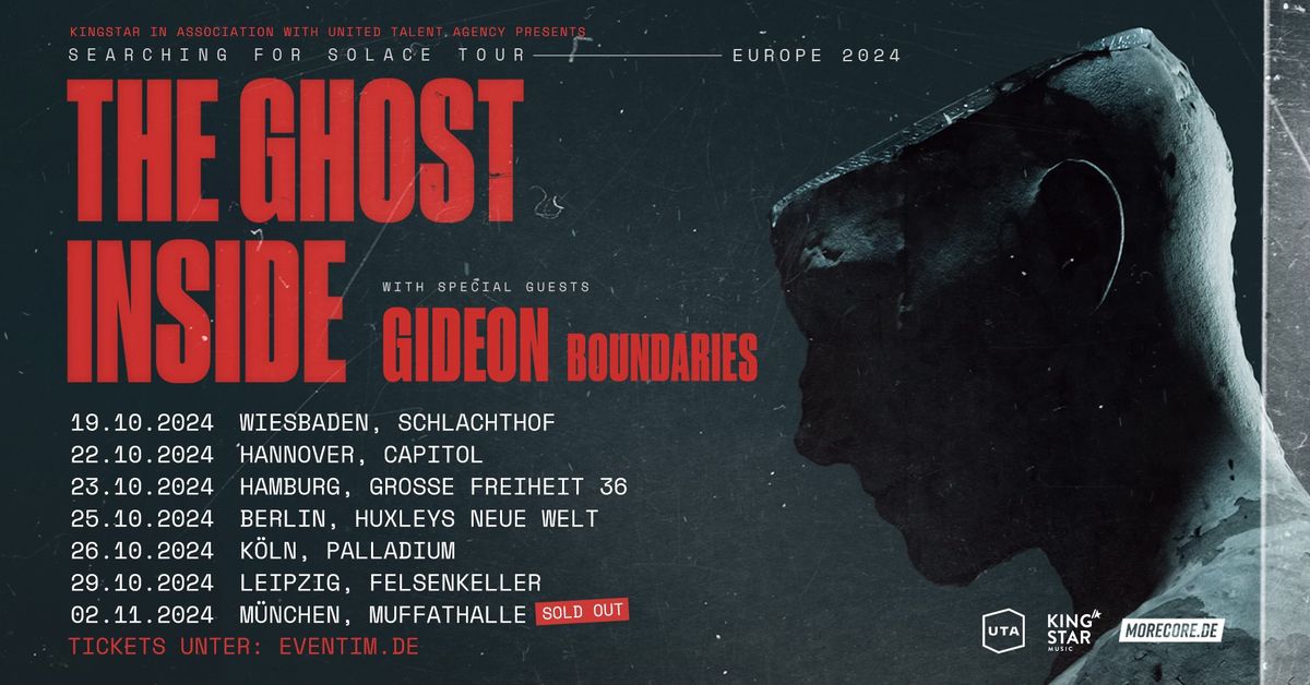 SOLD OUT: THE GHOST INSIDE - M\u00fcnchen, Muffathalle