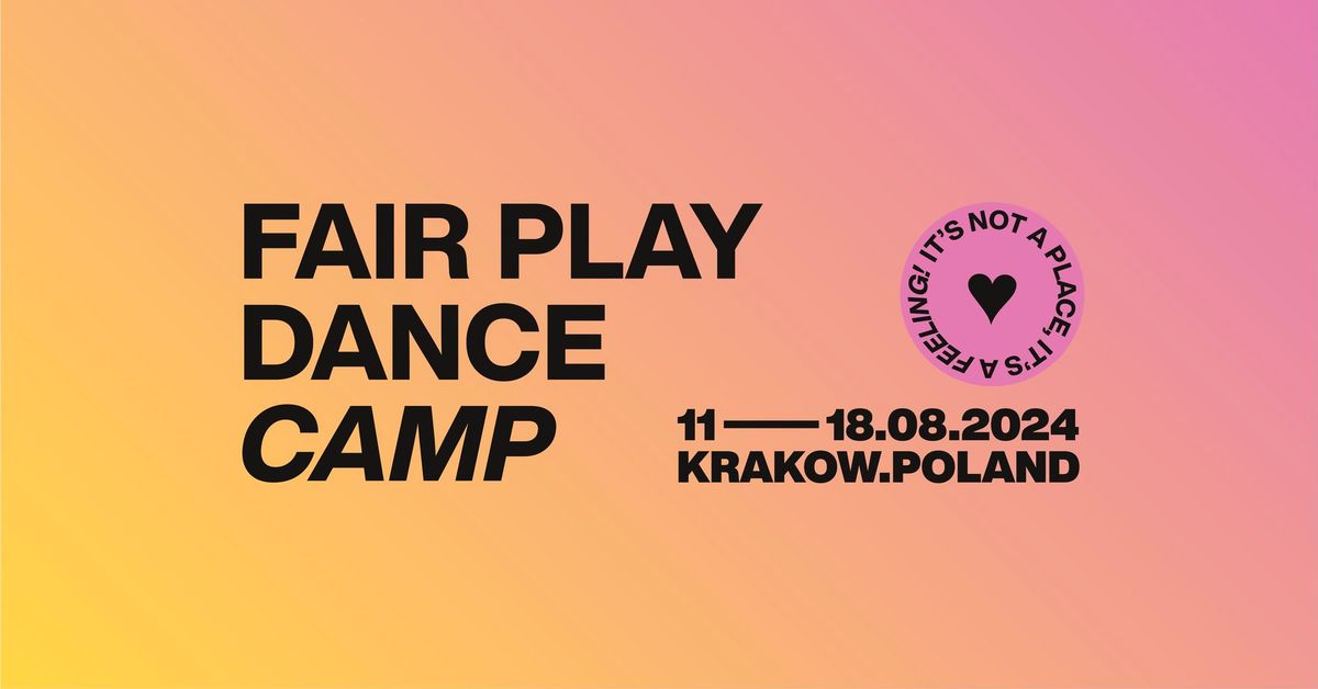 FAIR PLAY DANCE CAMP\u00ae | The biggest, educational dance fest in Europe