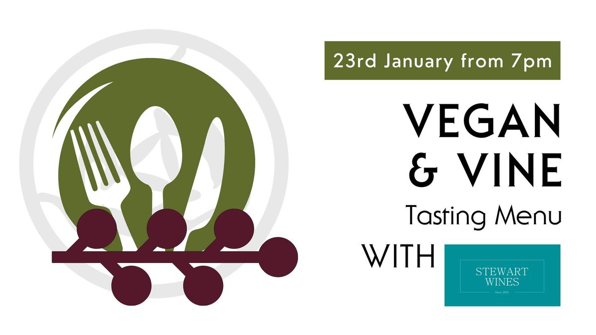 Vegan & Vine Tasting Event with Stewart Wines