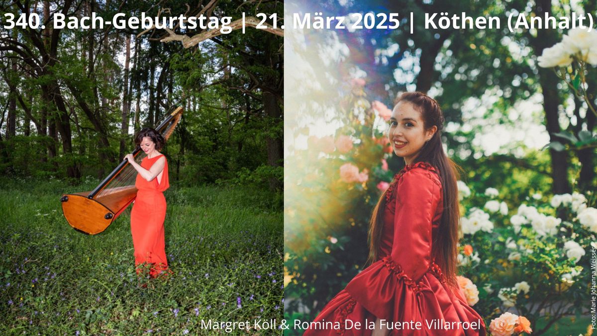 Konzert zum 340. Bach-Geburtstag in K\u00f6then (Anhalt)