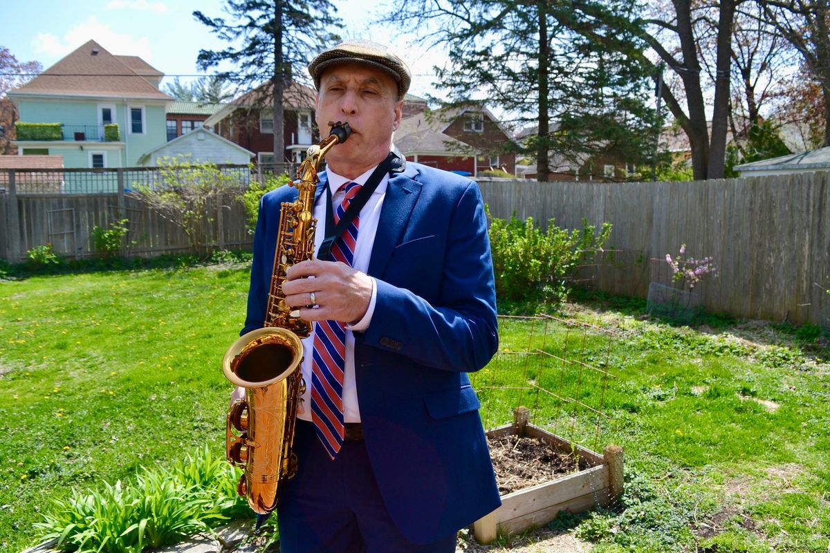 SWING!! SPRING and SAX!  May 17 with Chris on Sax - VFW and Highlights! 