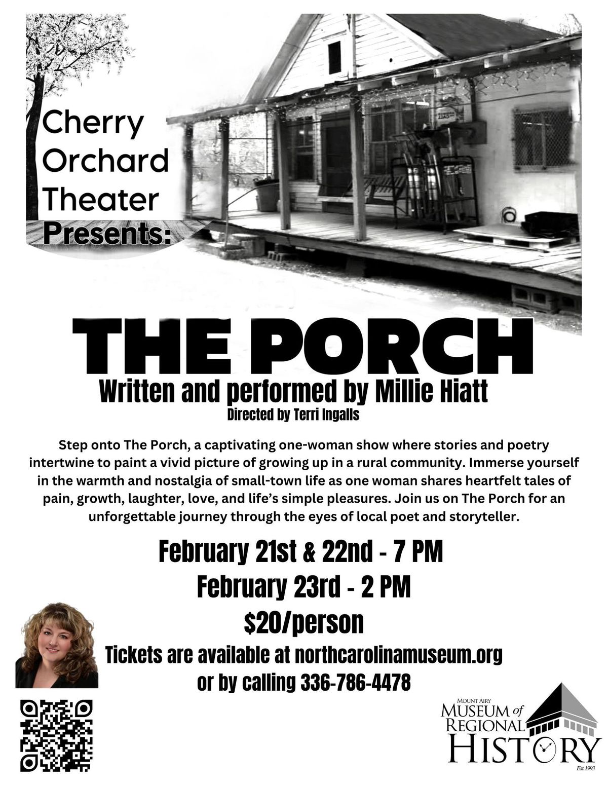 Cherry Orchard Theatre presents "The Porch"