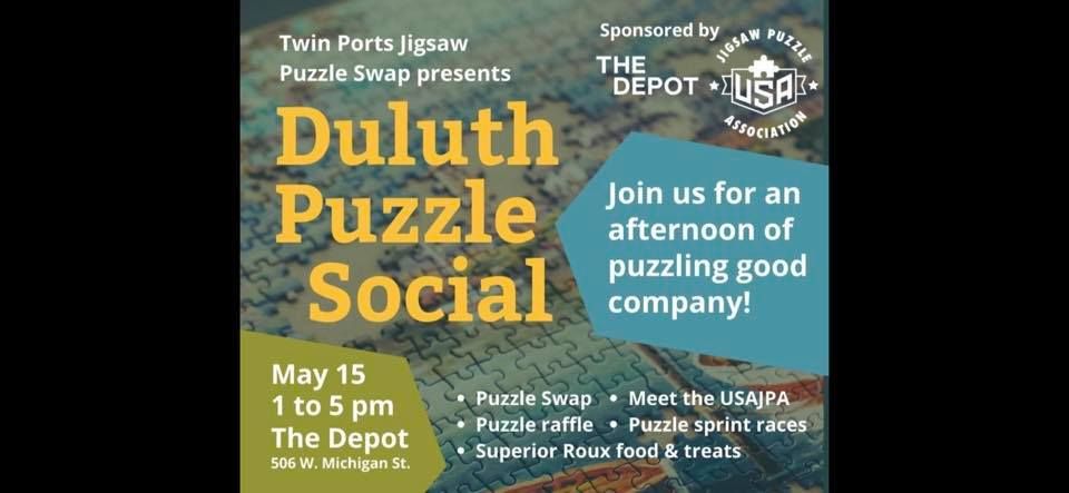 Duluth Puzzle Social, Sponsored by the Duluth Depot