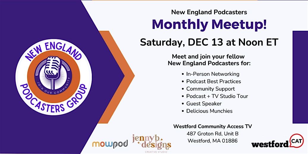 New England Podcasters Meetup