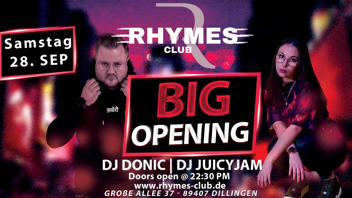 Big-Opening Rhymes Club