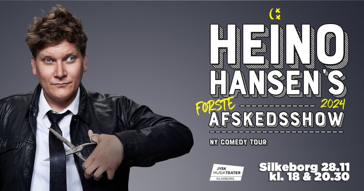 Heino Hansen\u2019s F\u00f8rste Afskedsshow - Silkeborg, Jysk Musikteater