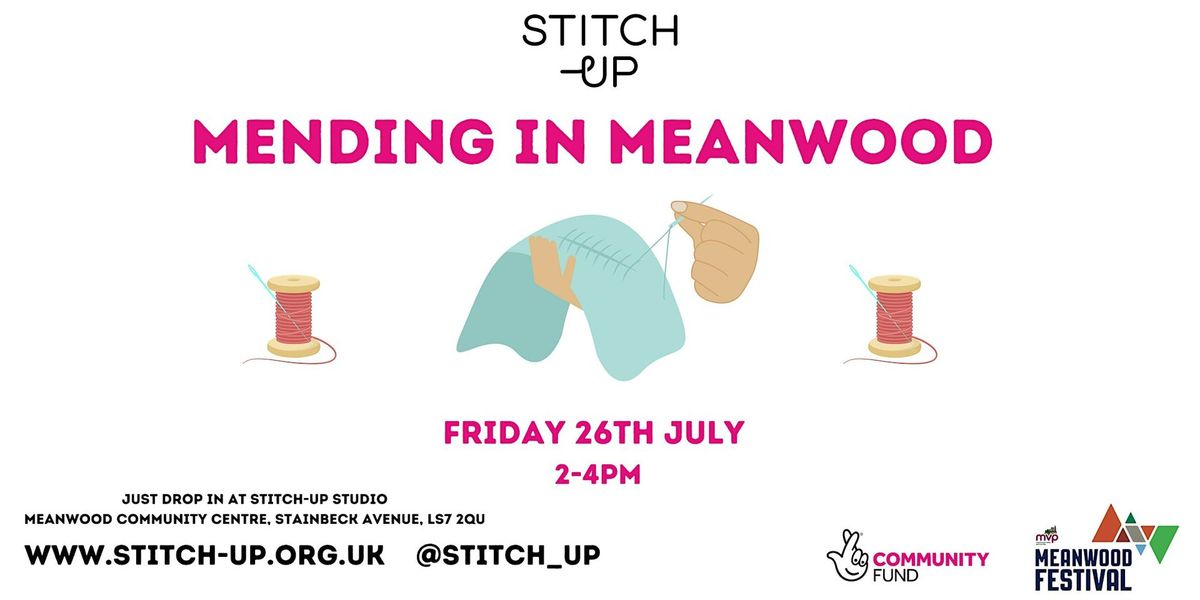 FREE MENDING IN MEANWOOD WORKSHOP AND OPEN STUDIO