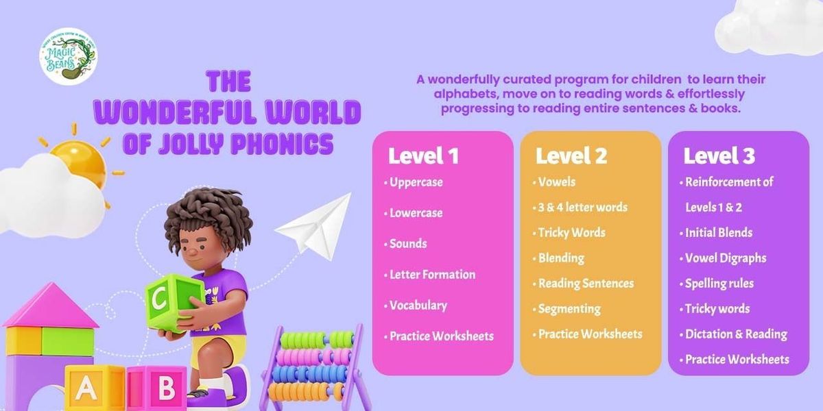 Magic Beans The Wonderful World of Jolly Phonics2