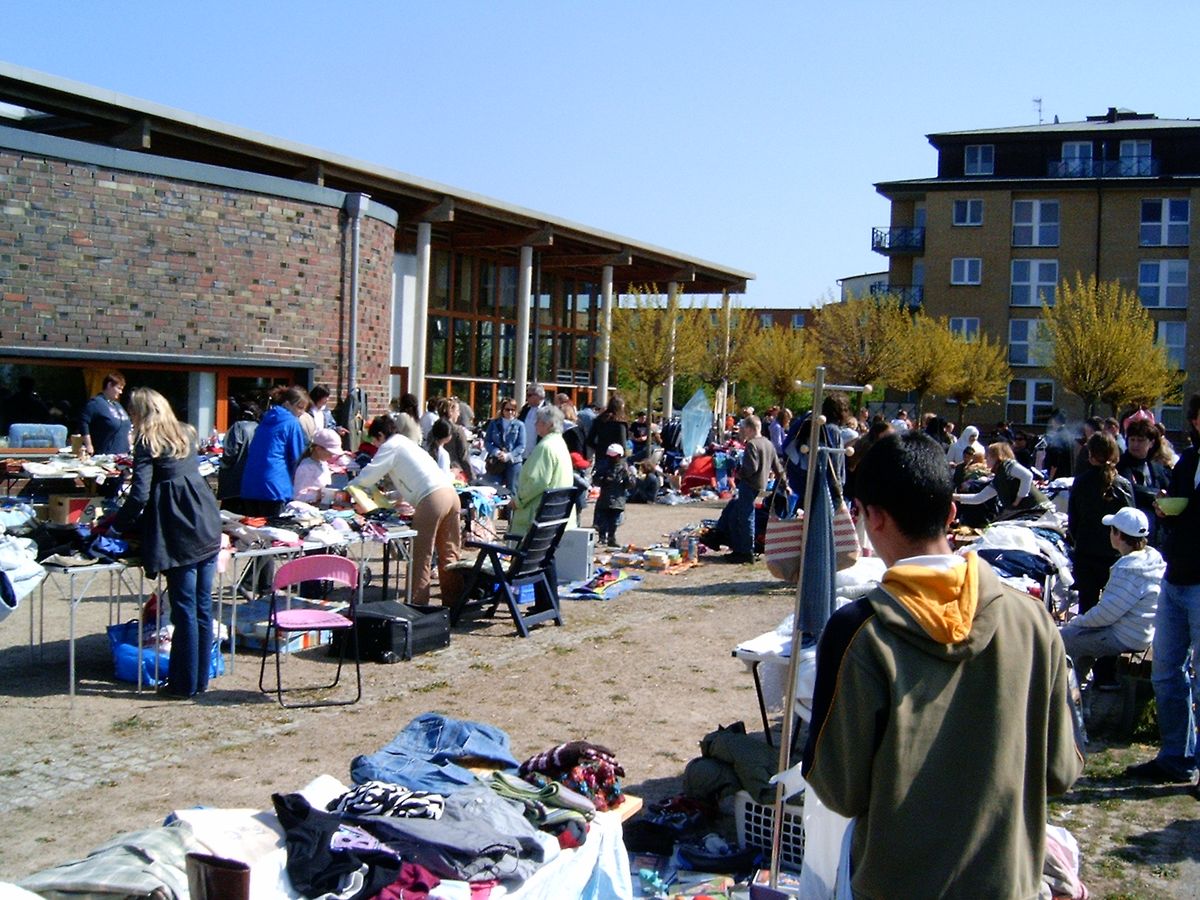 Flohmarkt in und um das KulturA