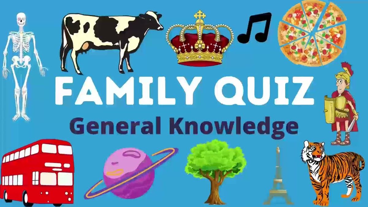 'General Knowledge' Family Quiz Night