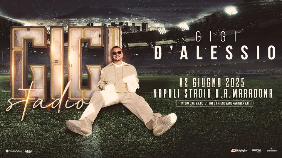 Bus per Gigi D\u2019Alessio 02-06-25 at Stadio Diego Armando Maradona - Napoli