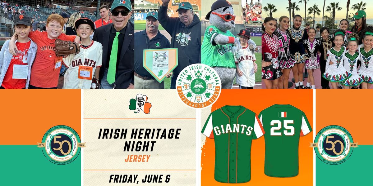 SF Giants Irish Heritage Night