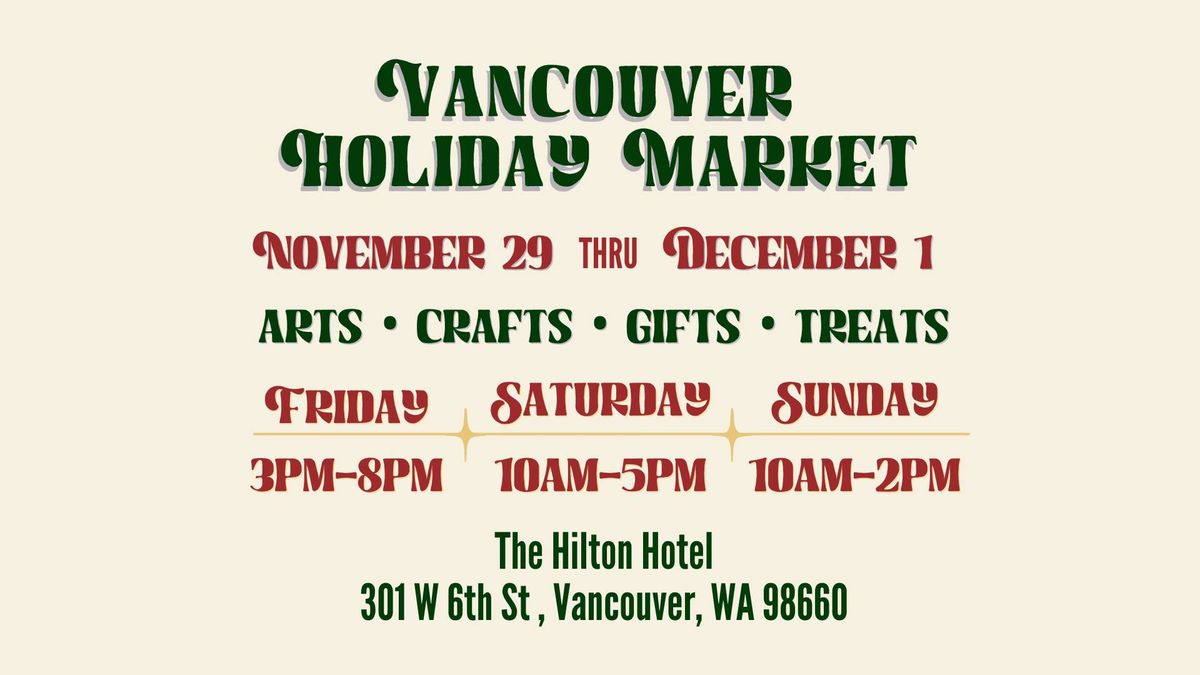 Vancouver Holiday Market!