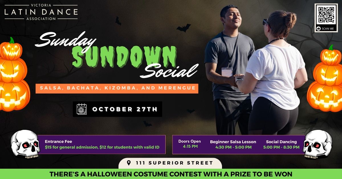 Sunday Sundown Social: Halloween meets D\u00eda de Los muertos 