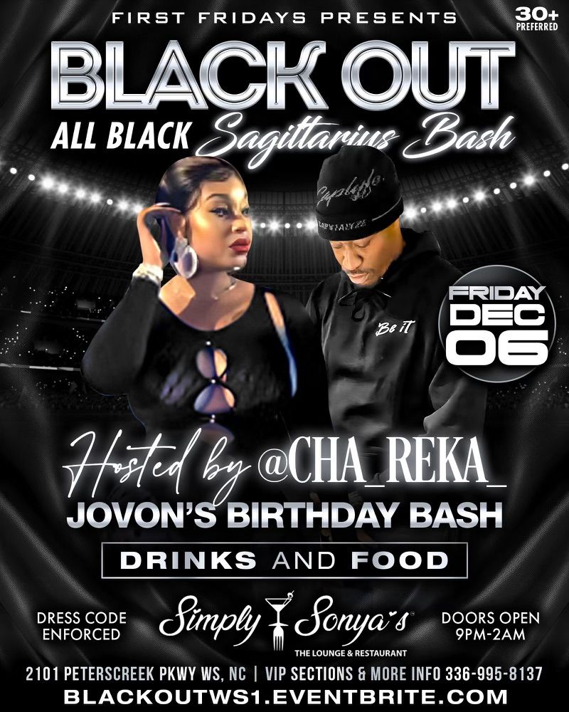  The Black out Sagittarius Bash 