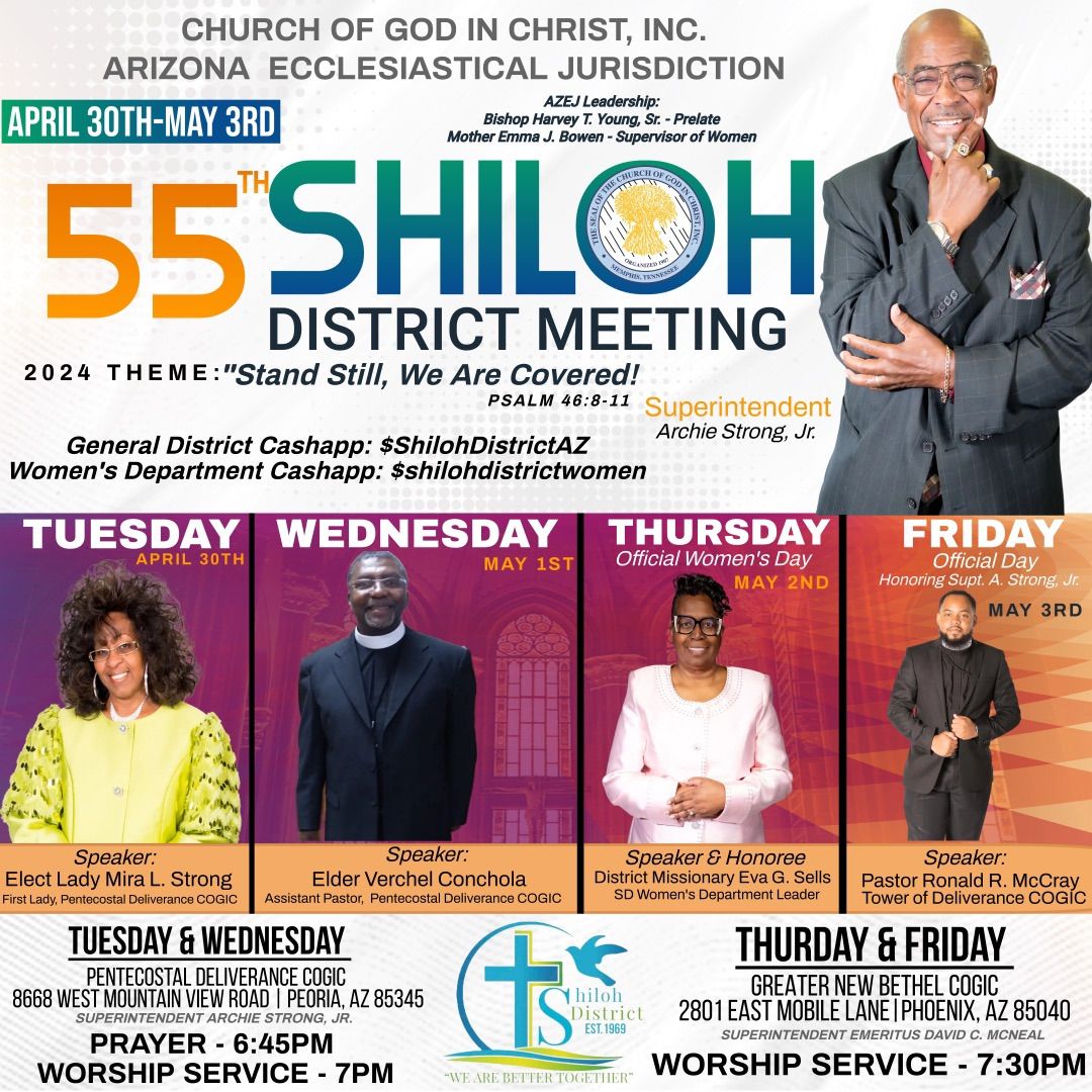 COGIC 55th Annual District Meeting (Official Day) 