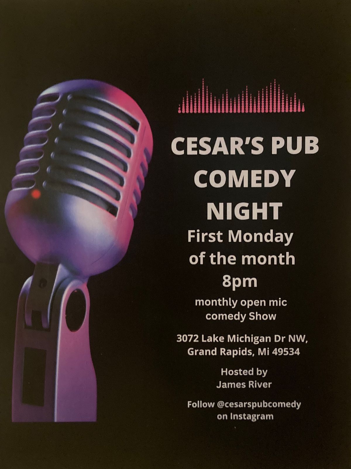 Comedy Night at Cesar's Pub