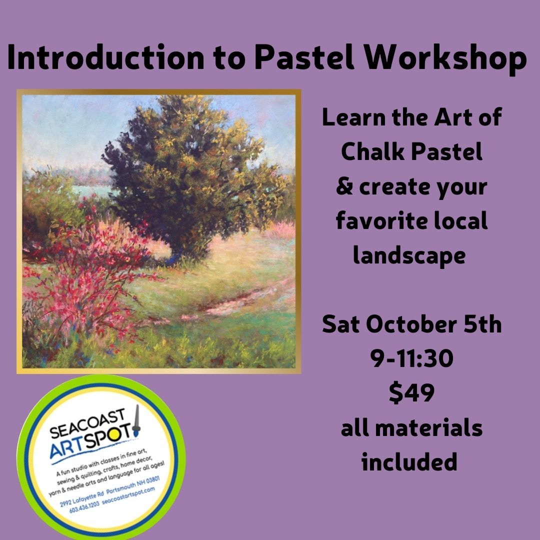 Introduction to Pastel Workshop-Create a Landscape $49