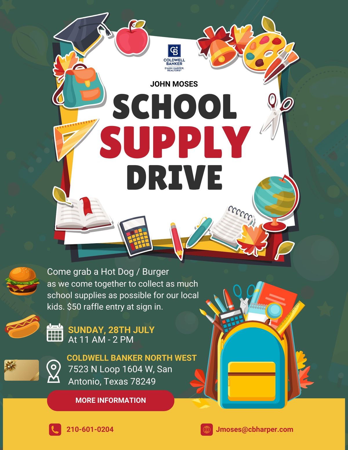 JM School Supply Drive! 