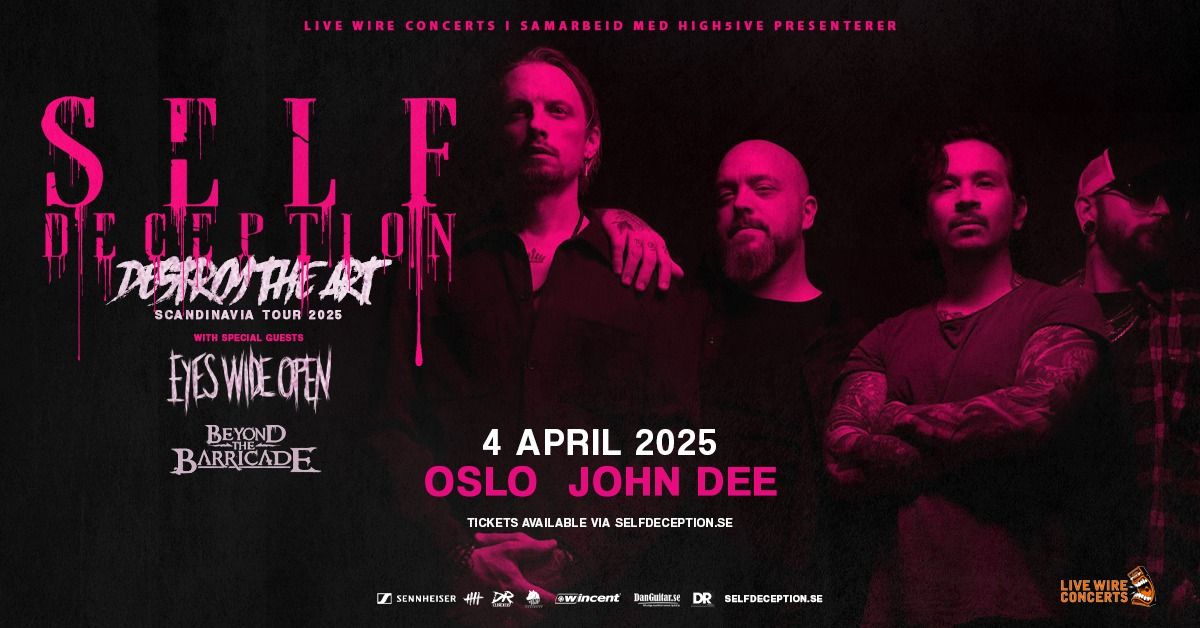 Self Deception with special guests \/ John Dee, Oslo \/ Pres. av Live Wire Concerts