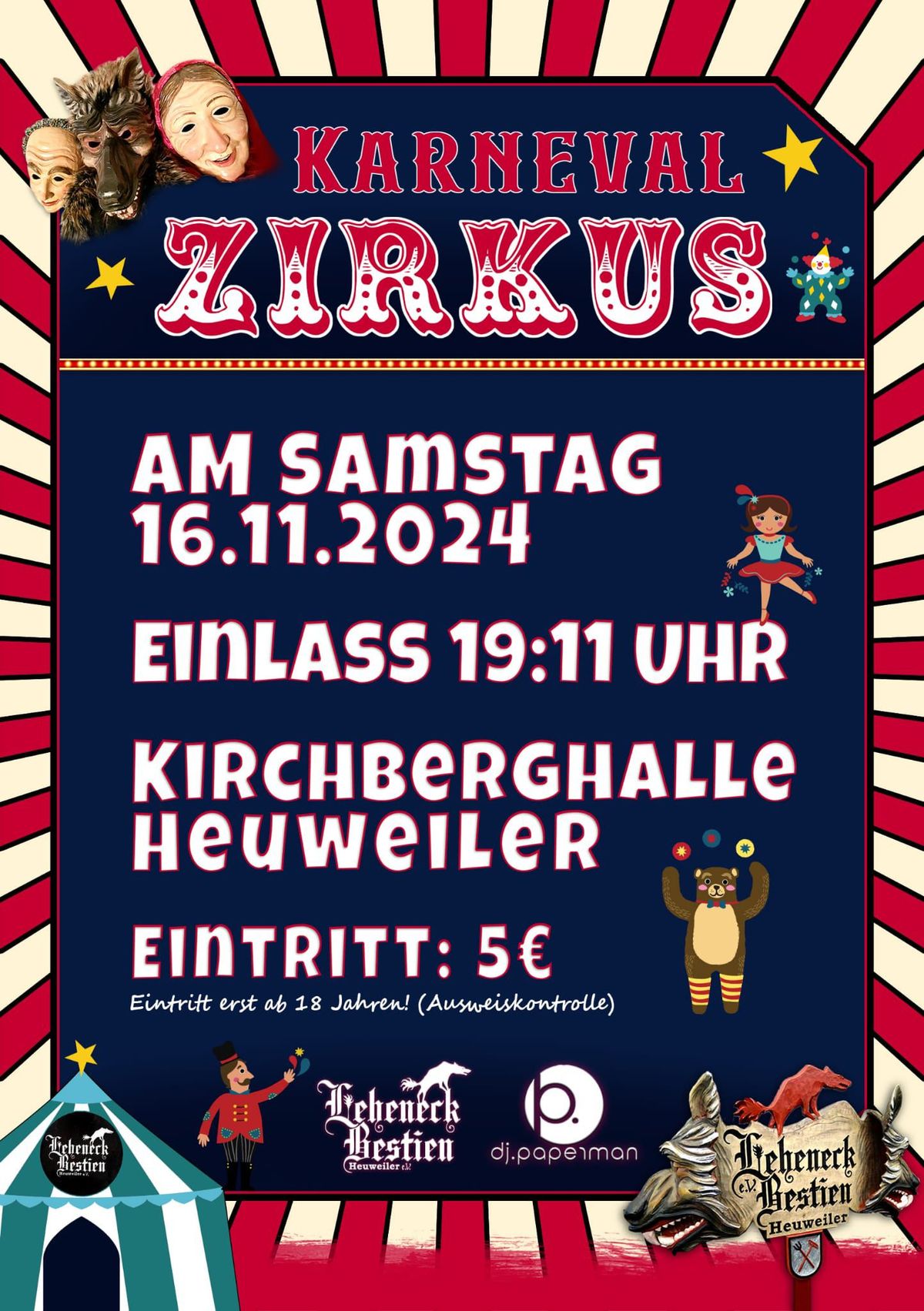 12. Zunftabend alias Zirkus Karneval