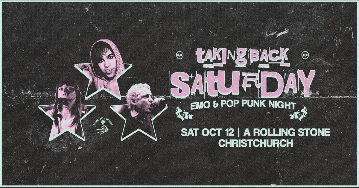 Taking Back Saturday: Emo & Pop Punk Night - Christchurch