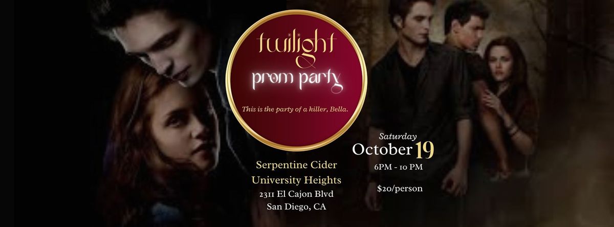 Twilight Prom Party