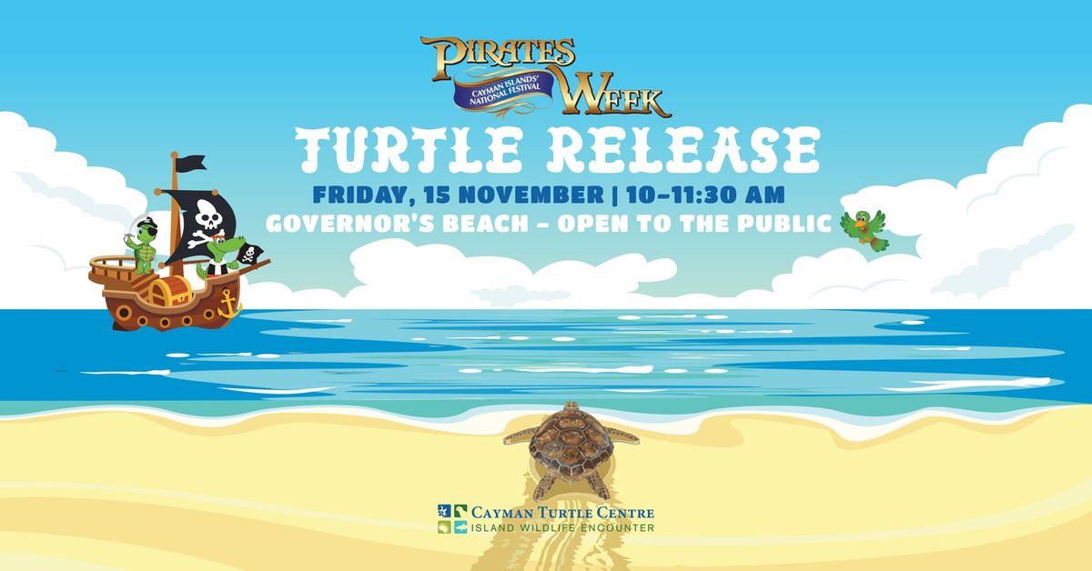 Pirates Week Turtle Release