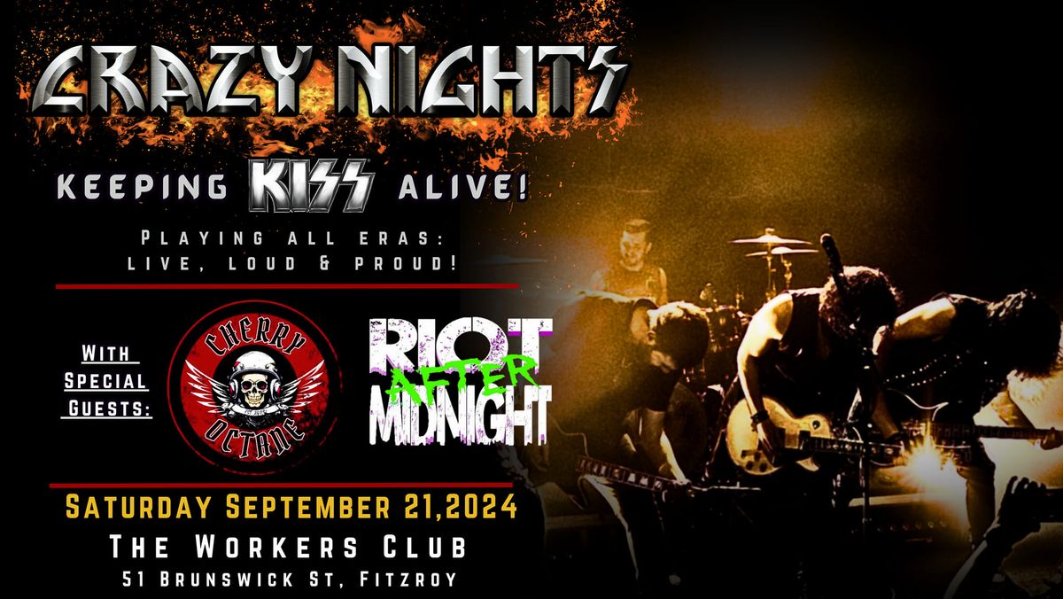The Return of Crazy Nights! Ft. Cherry Octane & Riot After Midnight 