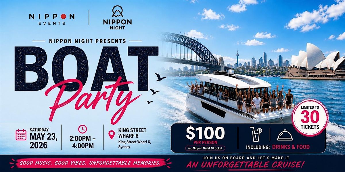 Nippon Night16 -Boat Party-