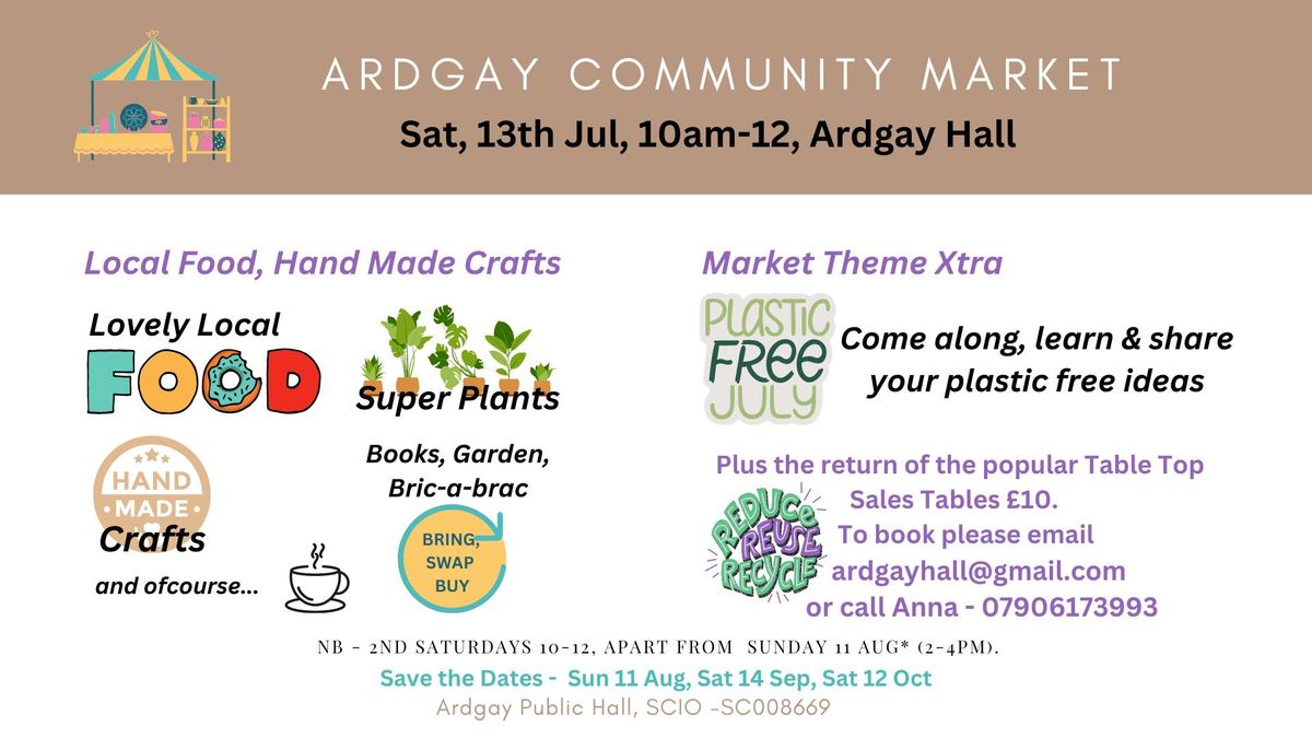 Ardgay Community Market