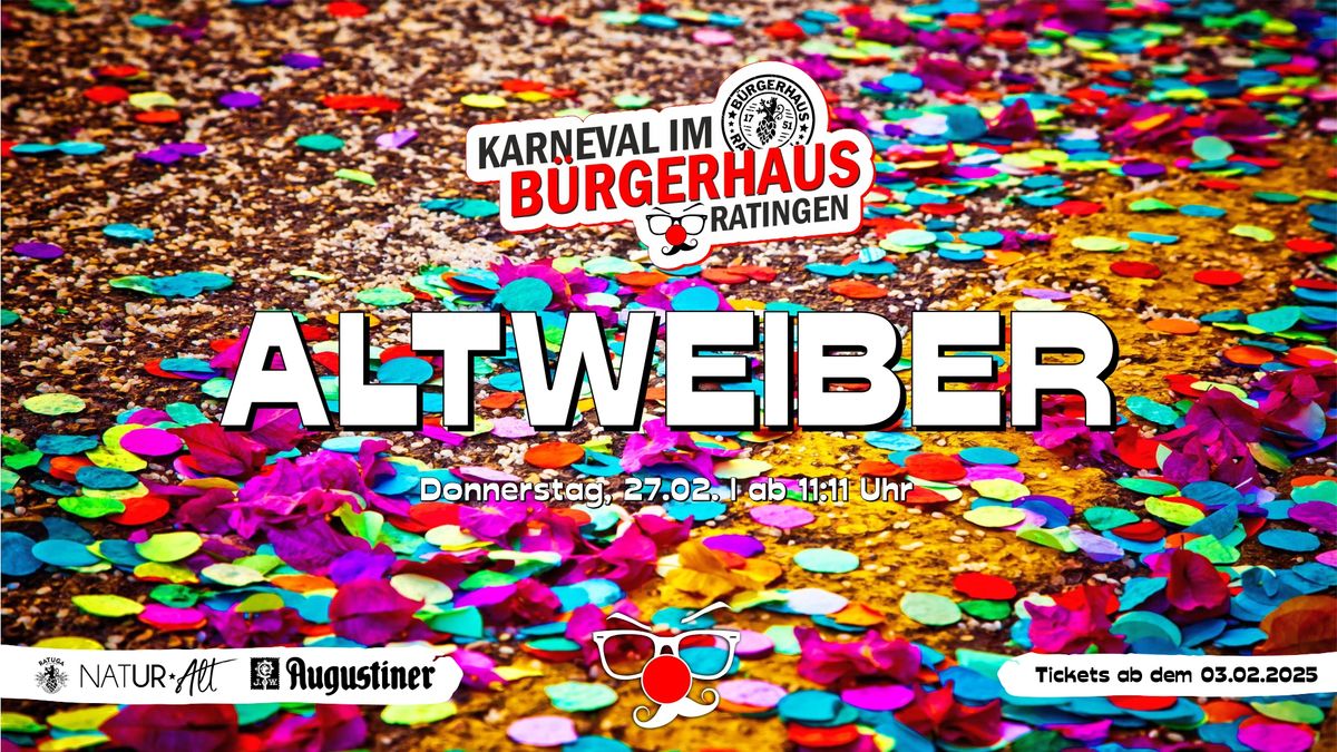 A L T W E I B E R im B\u00fcrgerhaus Ratingen