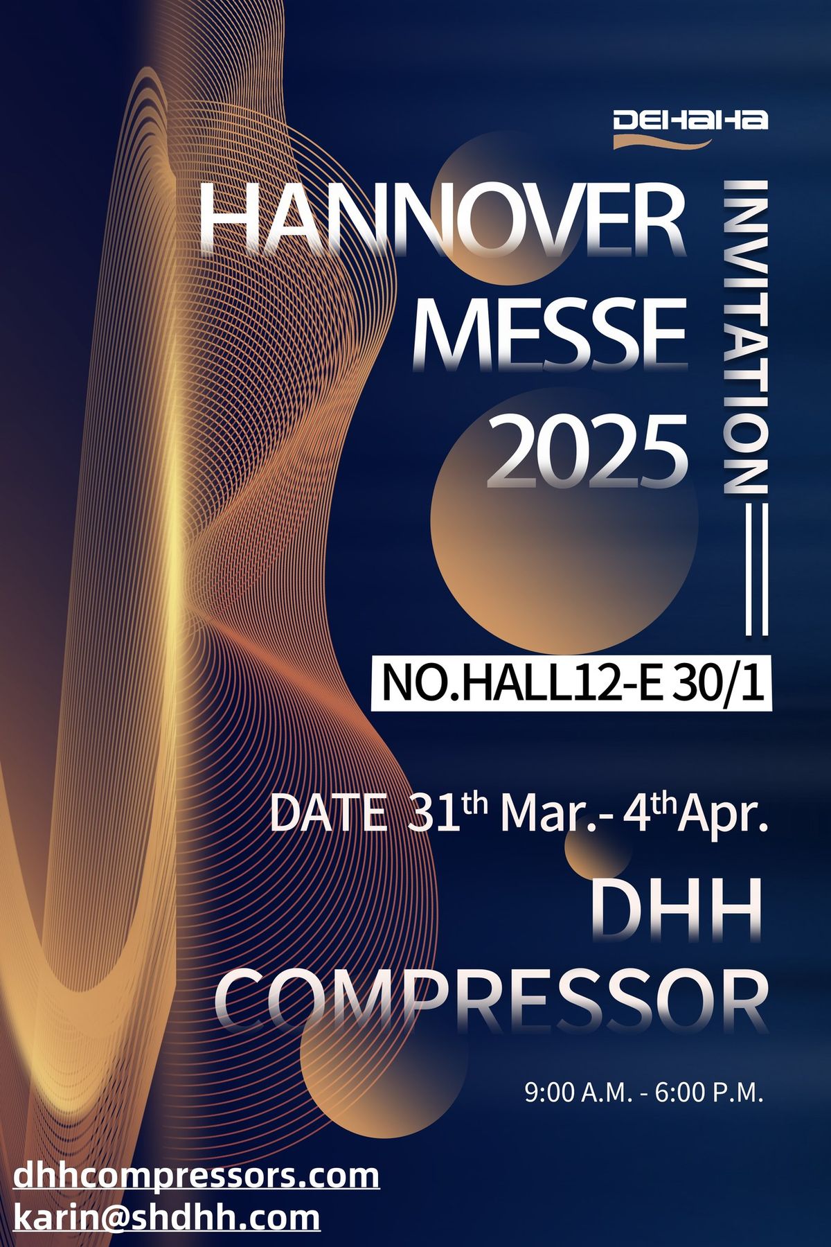 HANNOVER MESSE-DEHAHA Compressor Factory